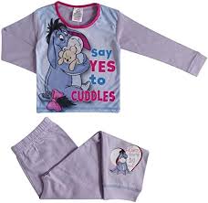 Eeyore Pyjamas för Flickor - Nattkläder med Nalle Puh