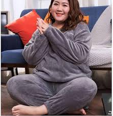 SPELAX Dampyjamas Set Vinter 6XL 140kg Varm Koral