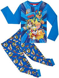 Paw Patrol Pyjamas för Pojkar med Chase och Rubble
