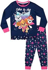 Paw Patrol Flickors Pyjamas: Skye och Everest