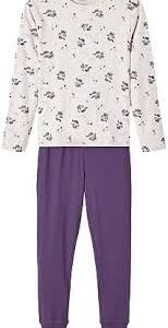 NAME IT Flickor Älva Pyjamas Grå/Lila 86/92