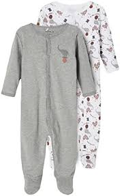 NAME IT Unisex Baby Pyjamas Grå Melange 80 cm