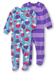 Joe Boxer Fleece-sovplagg 2-pack med fötter