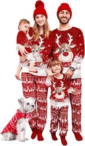 Familjära Julpyjamas - Menore Matching Set