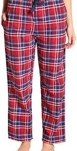 EVERDREAM Flanell Pyjamasbyxor för Dam - 100% Bomull