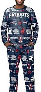 New England Patriots Julpyjamas - Ugly Style (L)