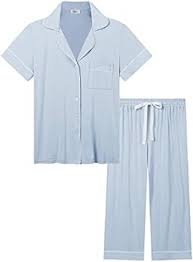 Joyaria Sommarpyjamas Set för Dam - Kortärmad