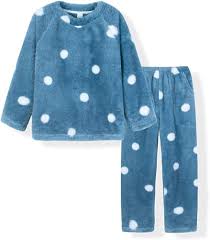 Korallfleece Pyjamas Set för Barn - Varmt och Mjukt