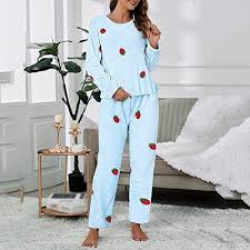 Generiskt Flanell Pyjamas Set