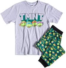 Grå TMNT Pyjamas för Killar