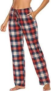 Rutiga Pyjamasbyxor för Dam