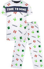 Minecraft Pyjamas för Pojkar - Kortärmad Pyjamas Set