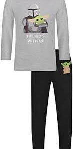 Star Wars Mando Yoda Lång Pyjamas Set för Herr