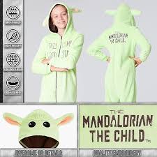 Star Wars Pojkpyjamas: Baby Yoda Fleece Onesie