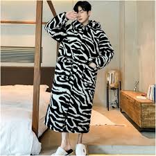 Zebra Mönstrade Pyjamas för Par