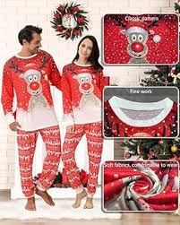 Familjens Julpyjamas i Satin