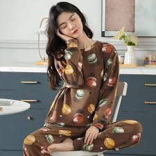Roliga Pyjamas Set för Damer