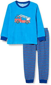 Playshoes Pojkar Brandkårs Pyjamas i Frotte