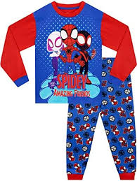 Spiderman Pyjamas för Pojkar - Långärmad Nattkläder