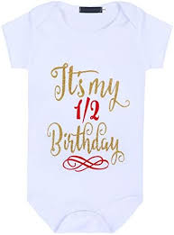 Födelsedagsoutfit för Baby Flicka - Kort i Bomull