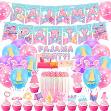 Slumber Party Pyjamas Dekorationer
