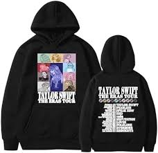 Taylor Swift Herr Hoodie - Vintermodell med Långa Ärmar
