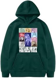 Taylor Swift Herr Hoodie - Vintermodell med Långa Ärmar