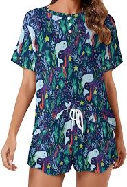 Valar Stjärna Havsväxt Pyjamas 2-delad