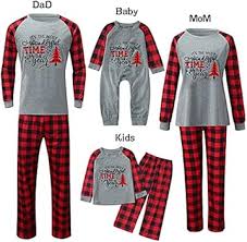 God Jul Barn Pyjamas med Bokstäver