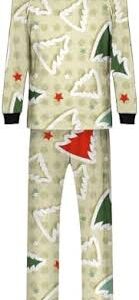 Familjepyjamas med Julmotiv
