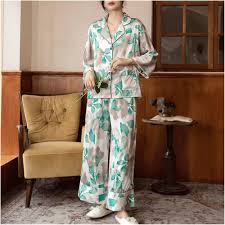 Vårblommig Loungepyjamas